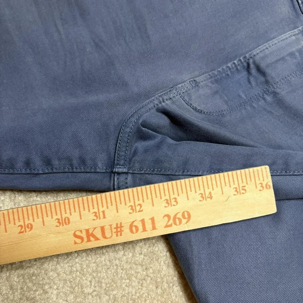 Todd Snyder Pants Mens 36x32 Blue Stretch Slim Straight 5 Pocket Chino Casual